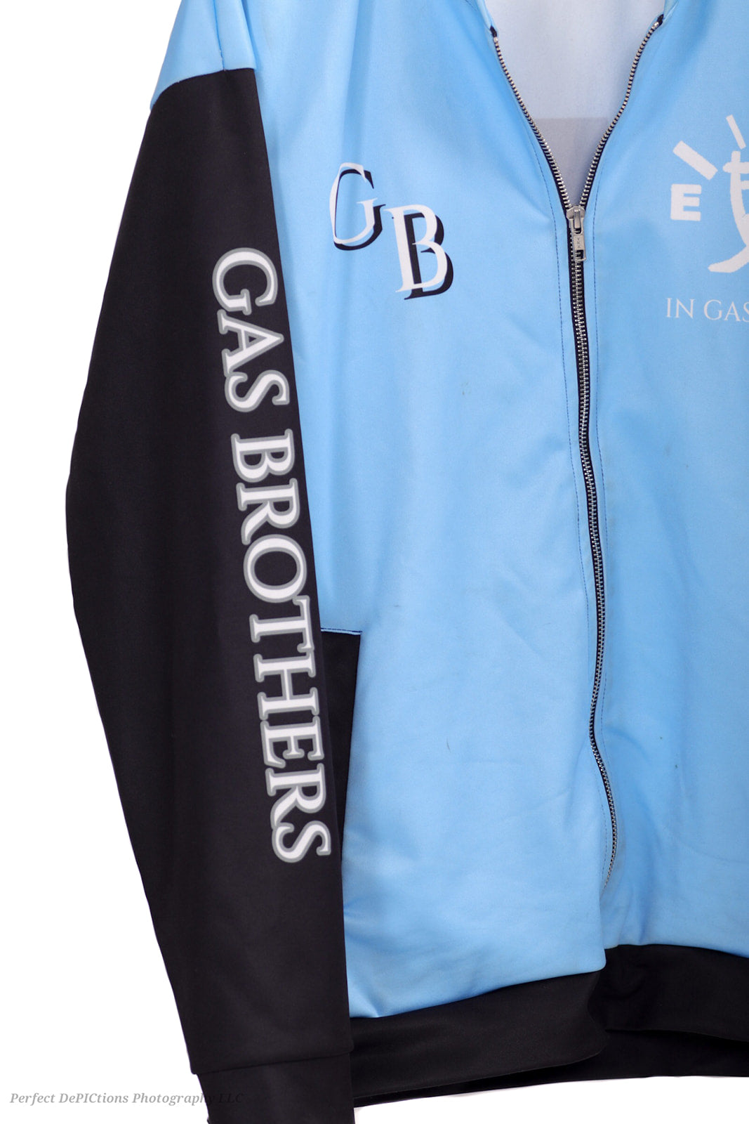 Carolina Blue Gas Brothers Unisex Bomber Jacket