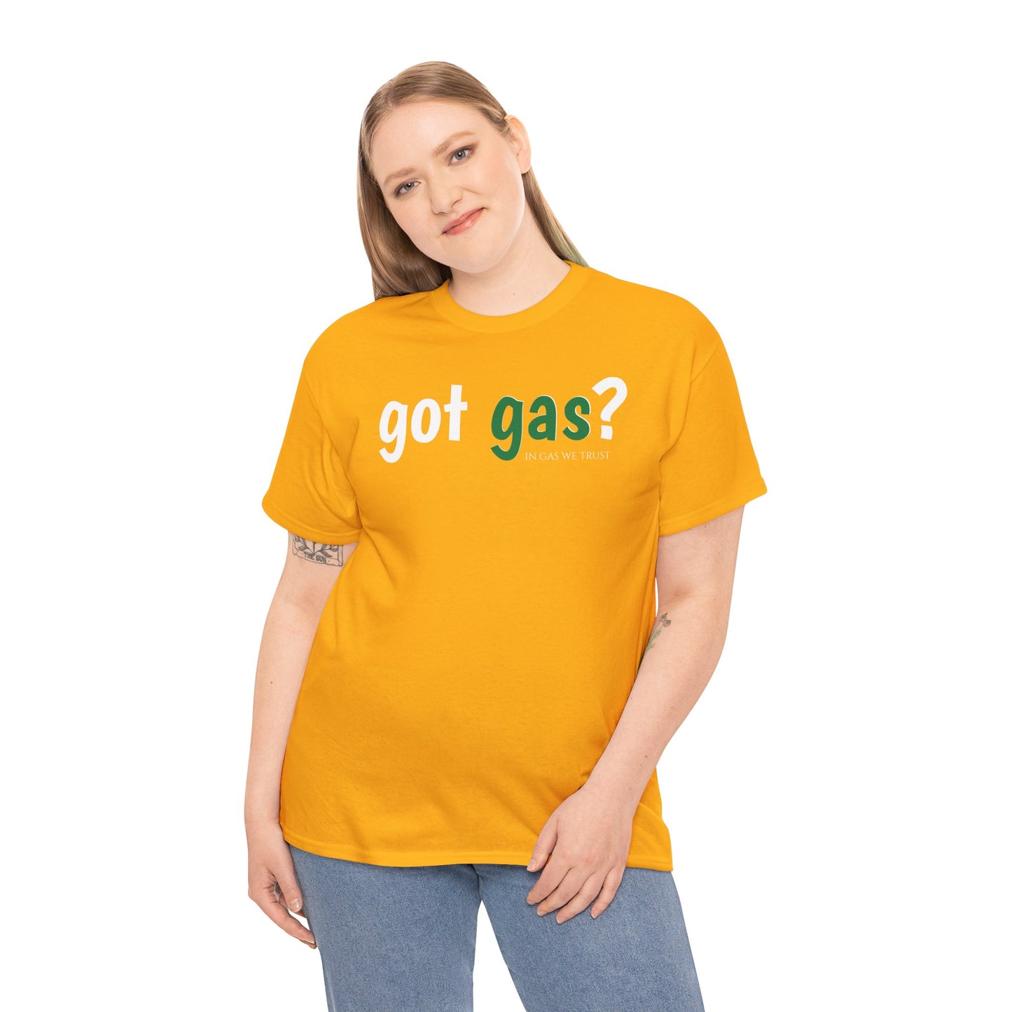 Got Gas? Unisex Heavy Cotton Tee