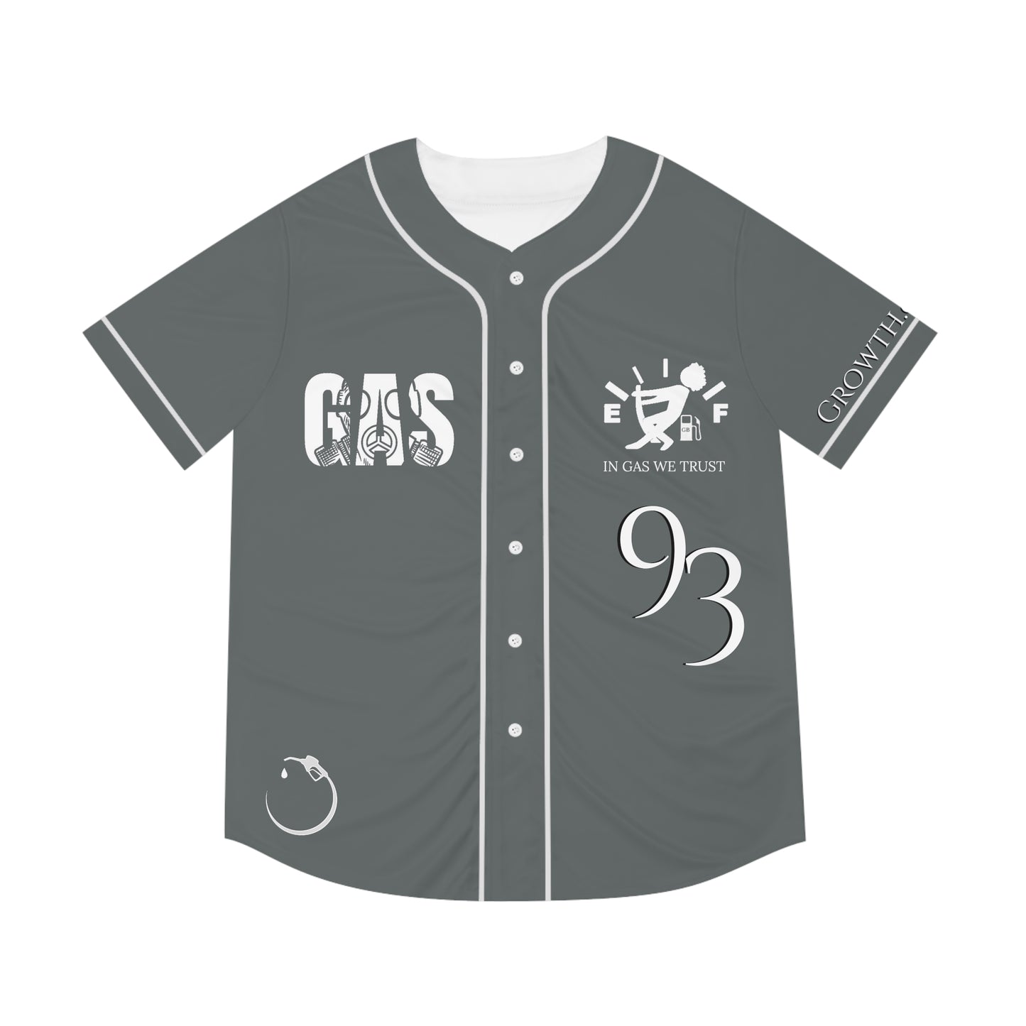 MLB Dark Cloud 9 Grey Customizable Baseball Jersey