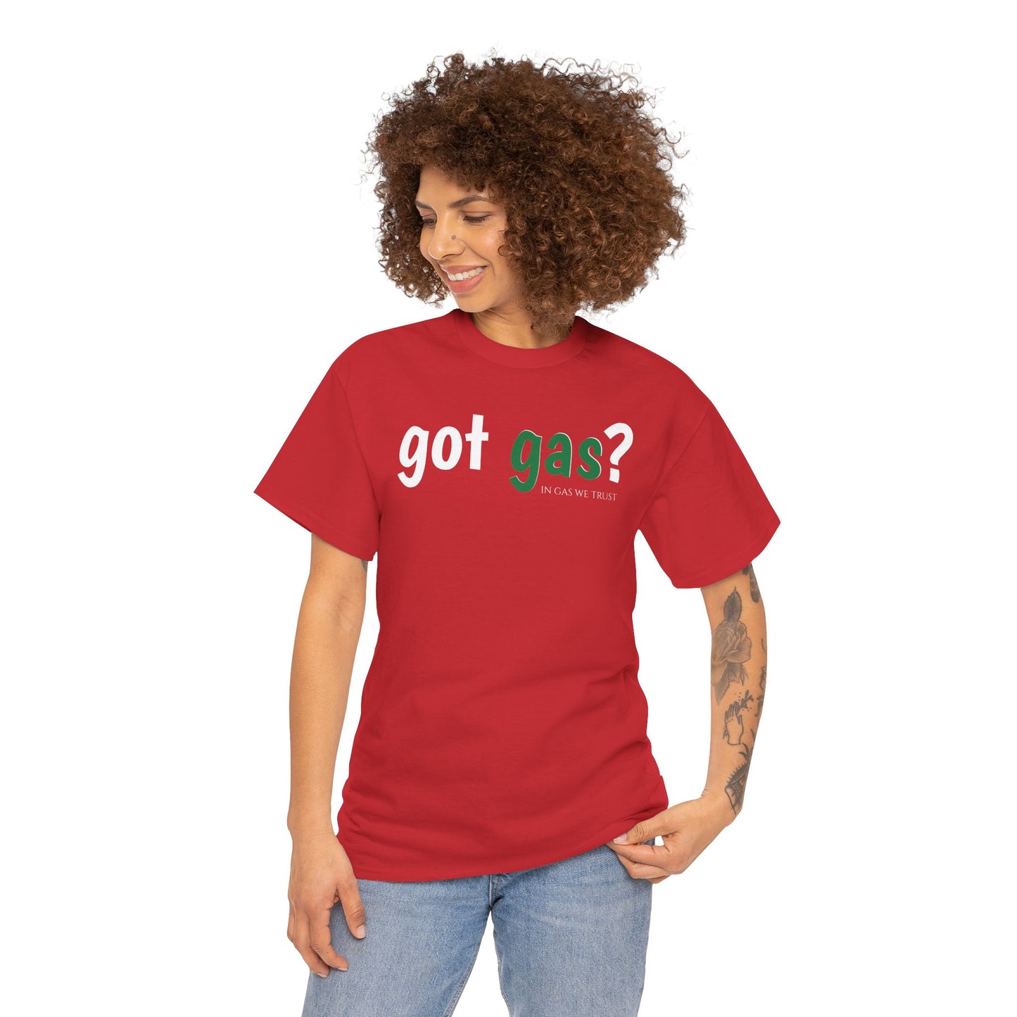 Got Gas? Unisex Heavy Cotton Tee