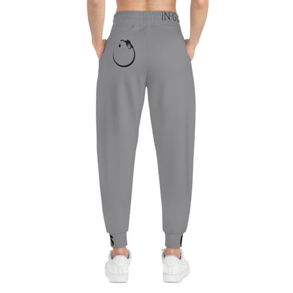 Gas Gauge Athletic Grey Sweat Effect Joggers