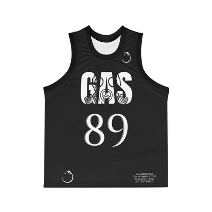 Black Magic Legends Gas Bros Basketball Jersey