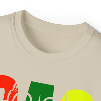 African Culture Colored Unisex Gas Tee