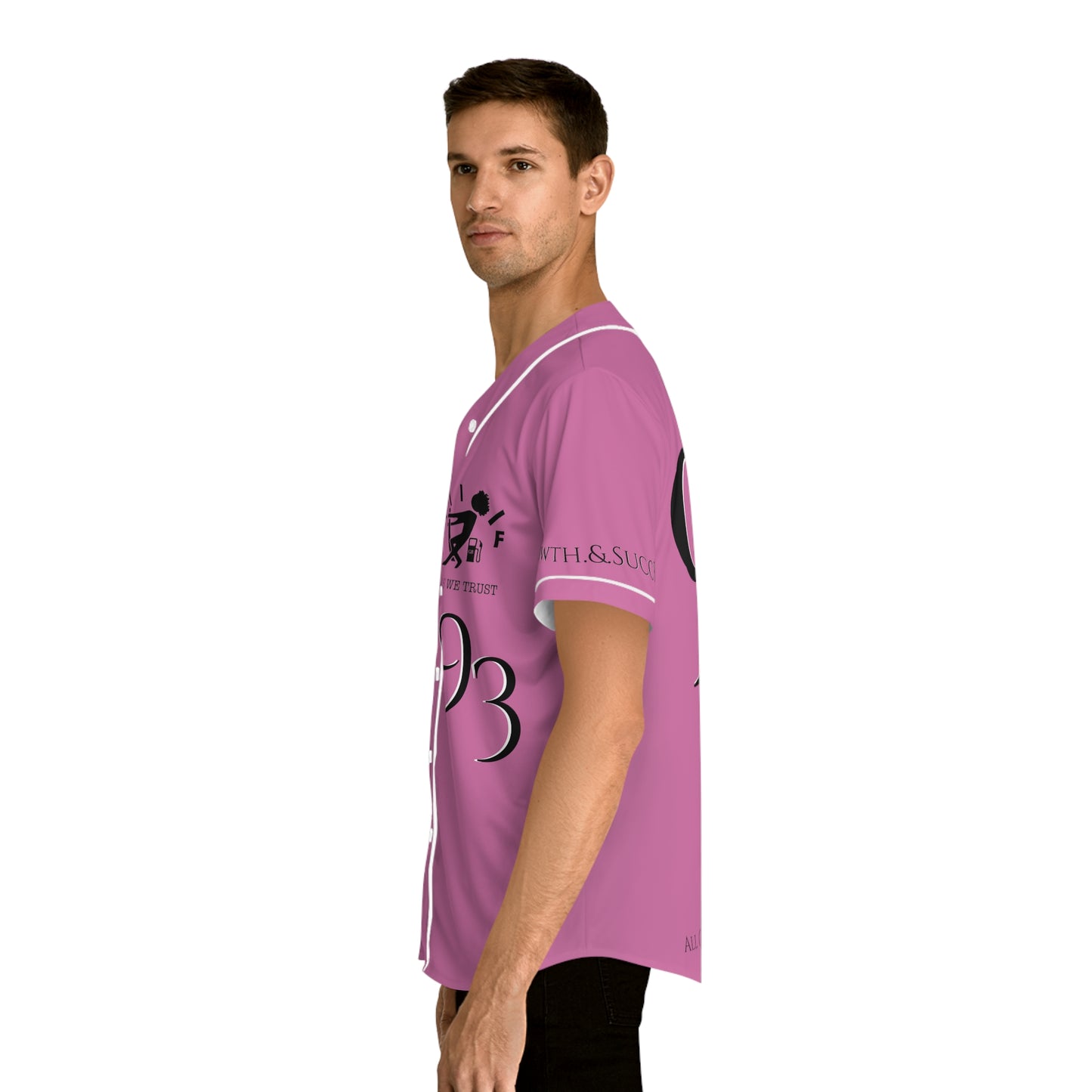 MLB Breast Cancer Awareness Harlem Pink Customizable Baseball Jersey