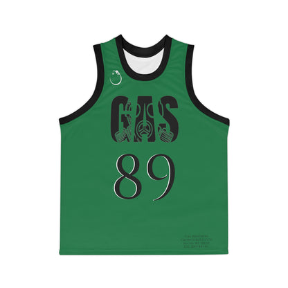 Celtics Green and Black flavored Gas Bros Unisex Basketball Jersey