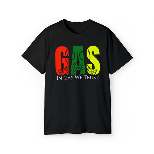 African Culture Colored Unisex Gas Tee