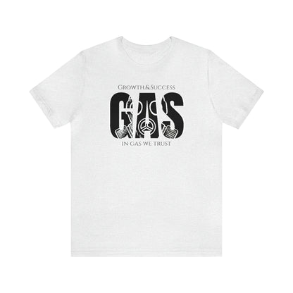 Classic Original Unisex Short Sleeve Gas Tee - Black print