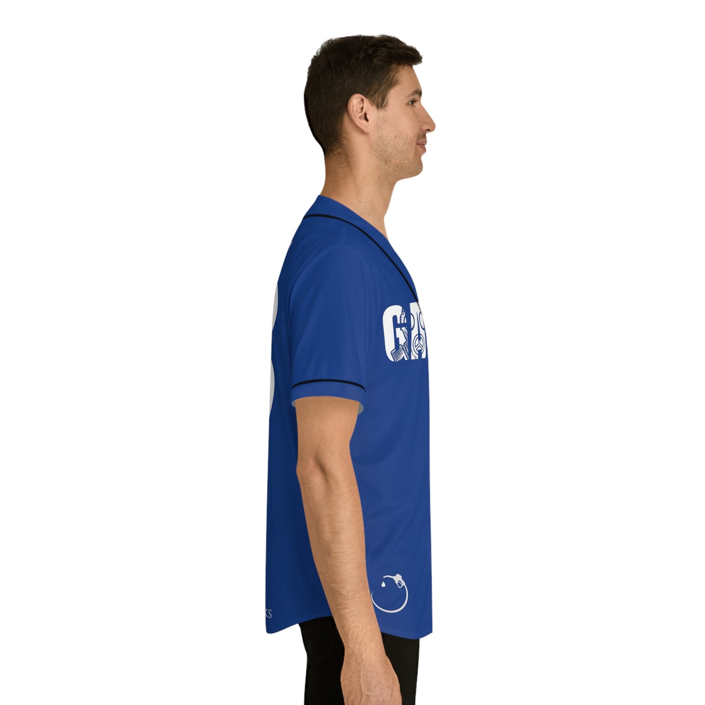 MLB Royal Premium Blue Customizable Baseball Jersey