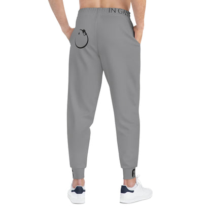 Gas Gauge Athletic Grey Sweat Effect Joggers