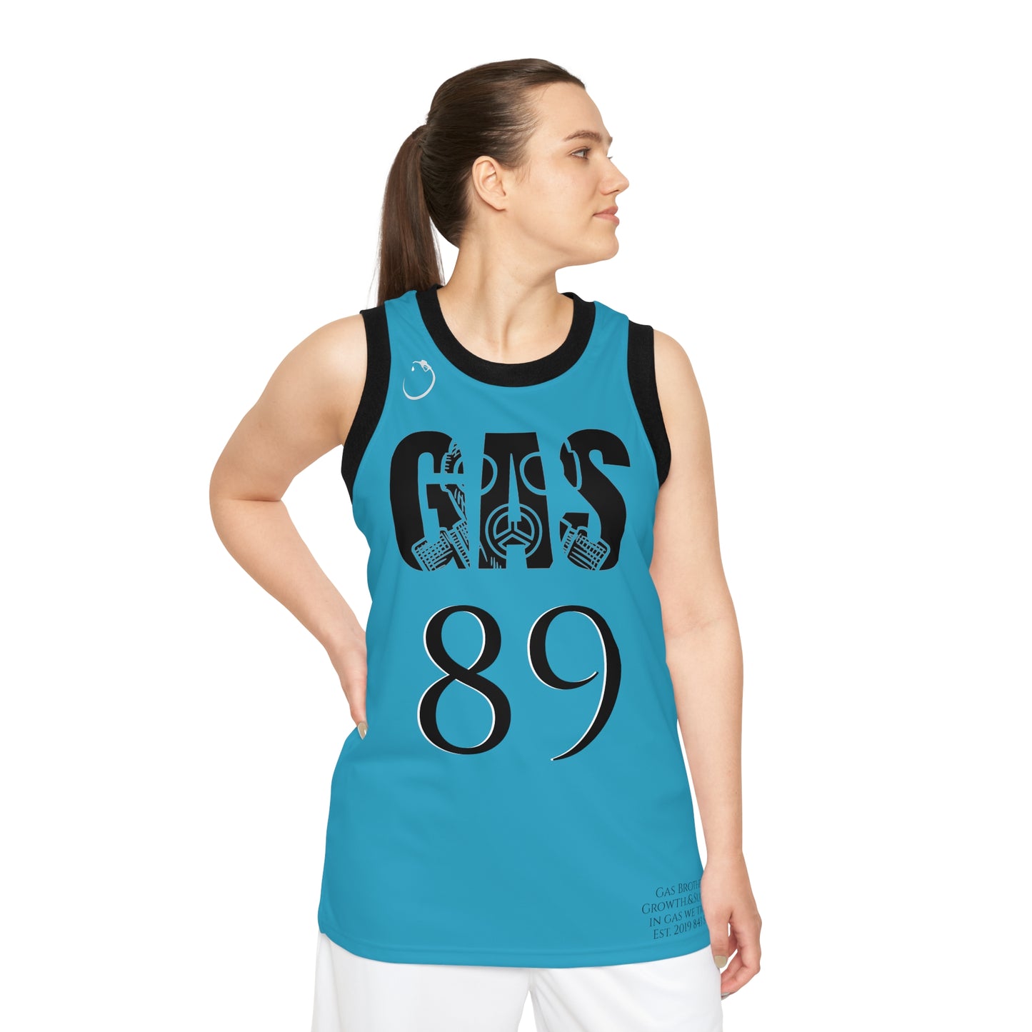 Charlotte Hornets Gas Bros Unisex Basketball Jersey