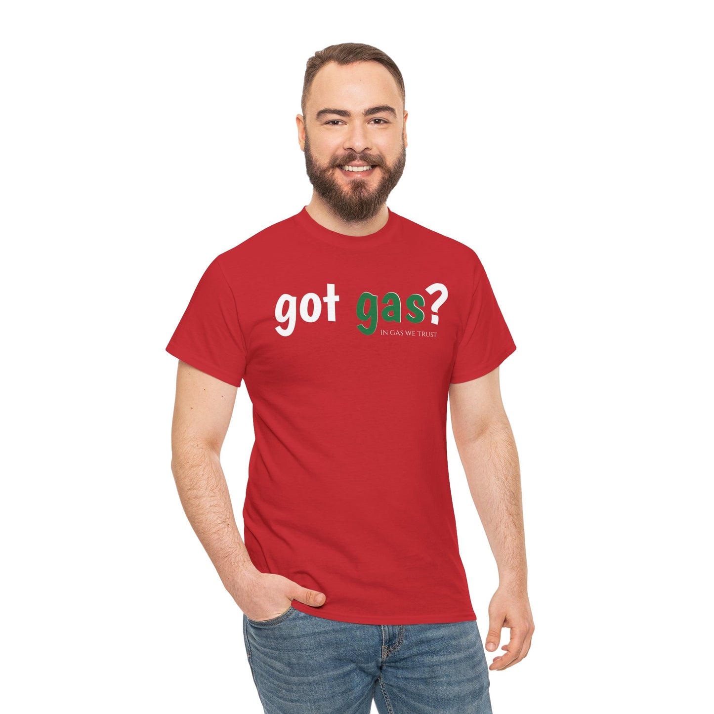 Got Gas? Unisex Heavy Cotton Tee