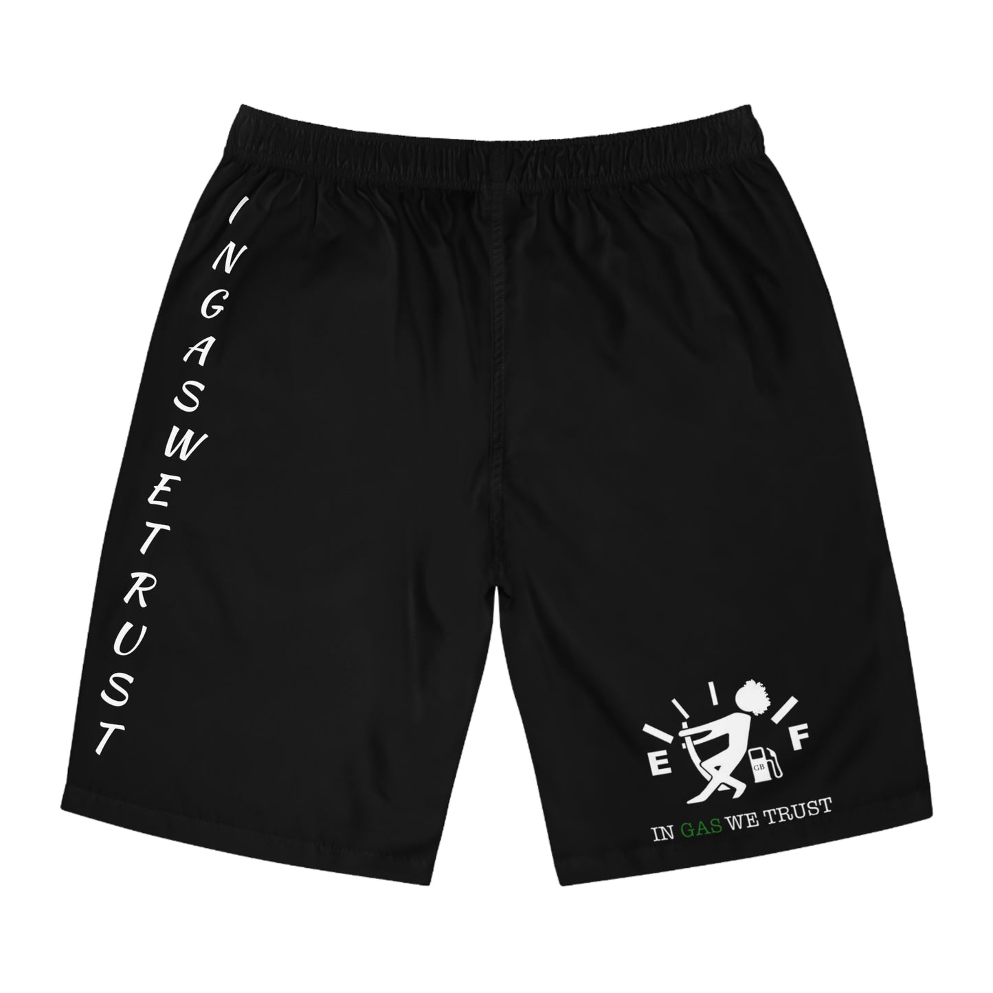 Black GAS Gym Trunks