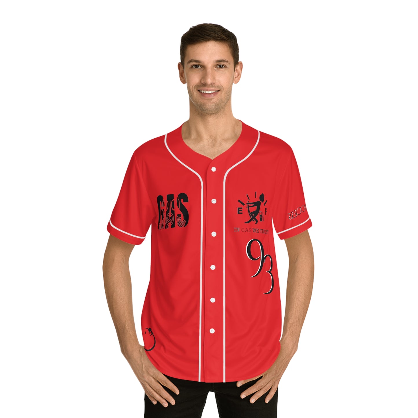 MLB Uniform Bloody Red Customizable Baseball Jersey