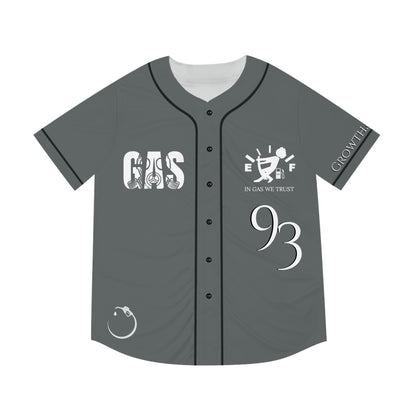 MLB Dark Cloud 9 Grey Customizable Baseball Jersey