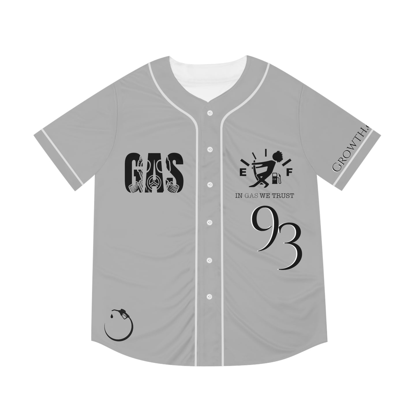 MLB Cloud 9 Light Grey Custom Baseball Jersey