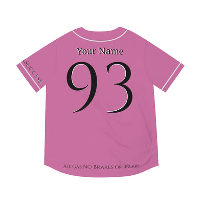 MLB Breast Cancer Awareness Harlem Pink Customizable Baseball Jersey