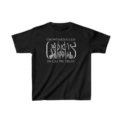 Kids In Gas We Trust Heavy Cotton T Shirt