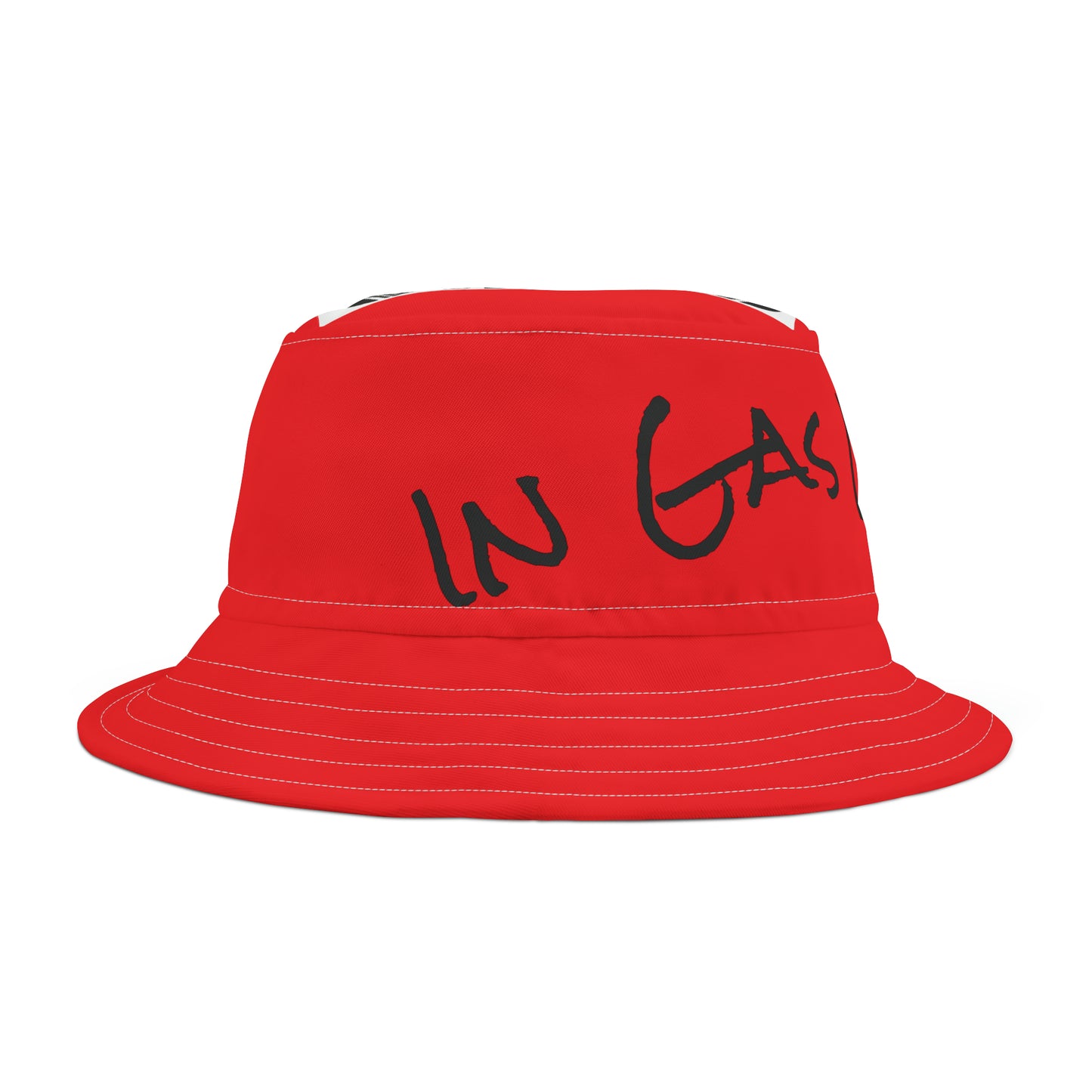 Red Gas Bucket Hat