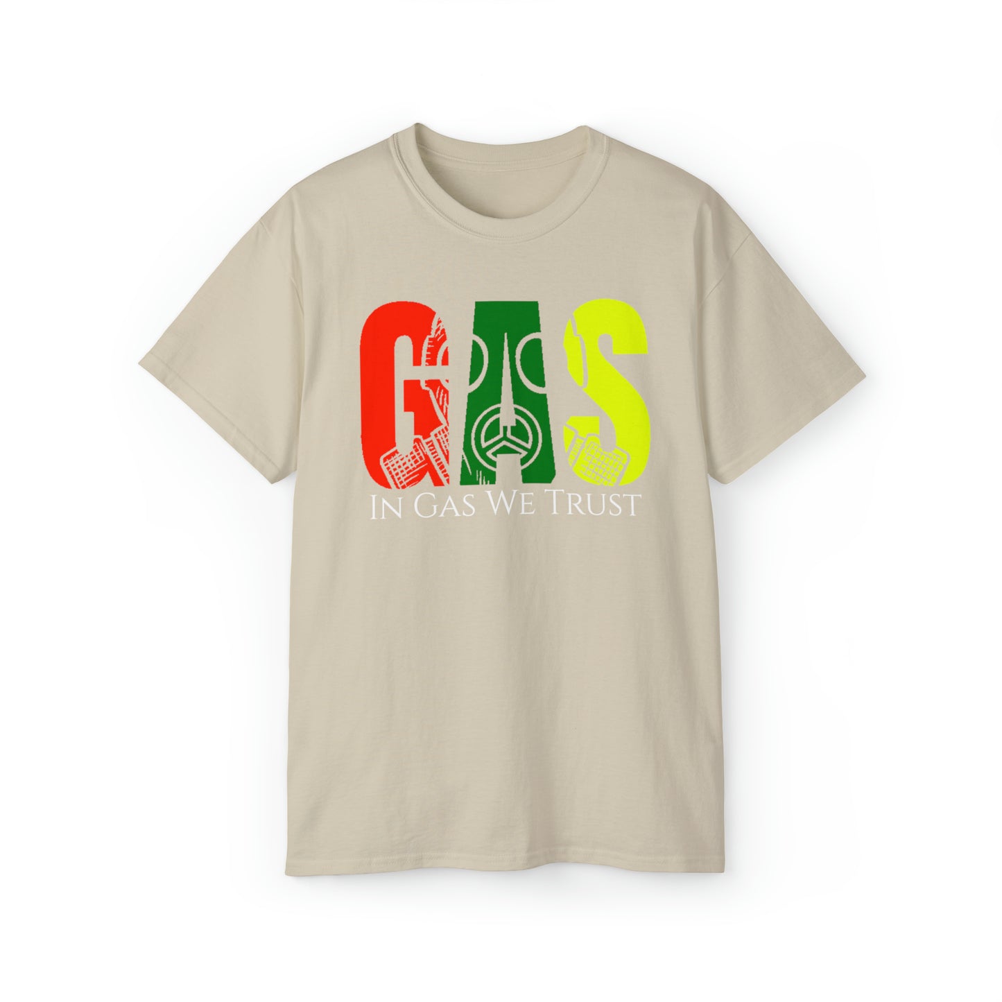 African Culture Colored Unisex Gas Tee