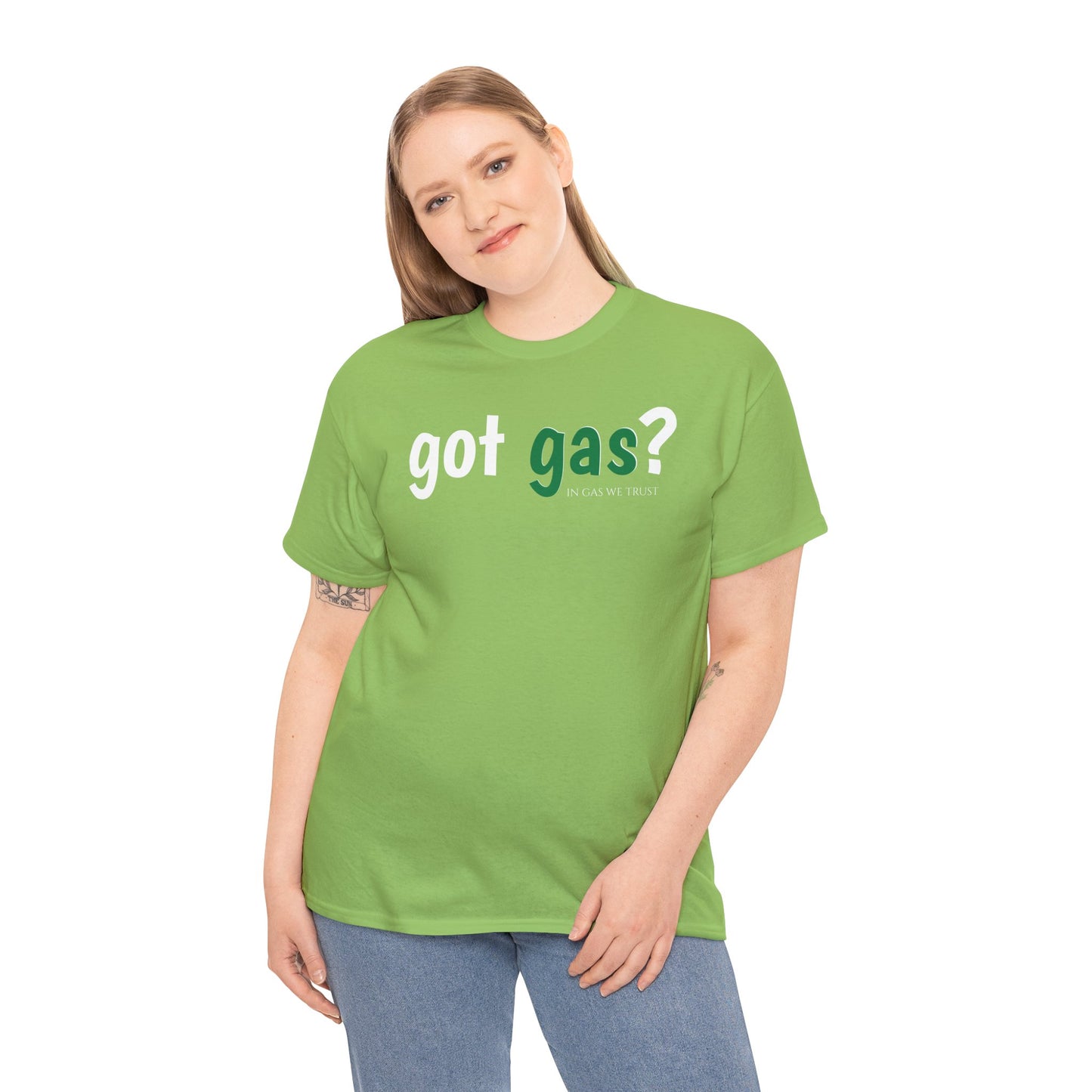 Got Gas? Unisex Heavy Cotton Tee