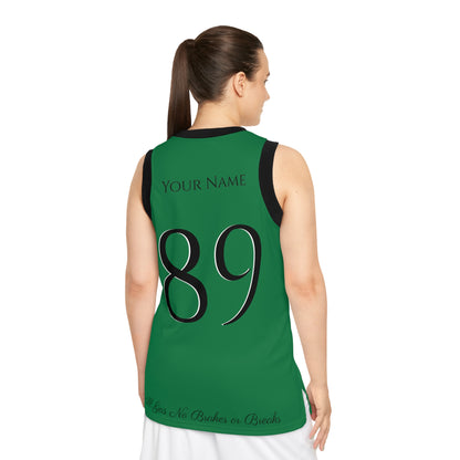 Celtics Green and Black flavored Gas Bros Unisex Basketball Jersey