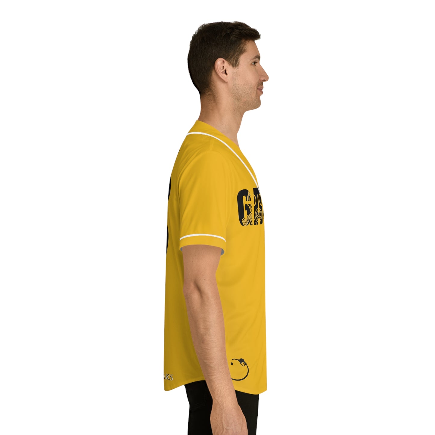 MLB Bumble Bee Yellow Custom Baseball Jersey