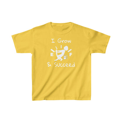 Kids Grow & Succeed Heavy Cotton T Shirt