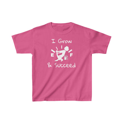 Kids Grow & Succeed Heavy Cotton T Shirt