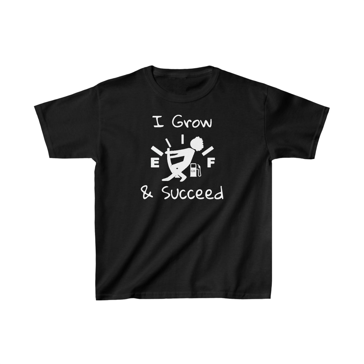 Kids Grow & Succeed Heavy Cotton T Shirt