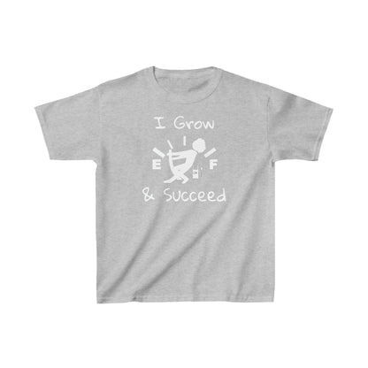 Kids Grow & Succeed Heavy Cotton T Shirt