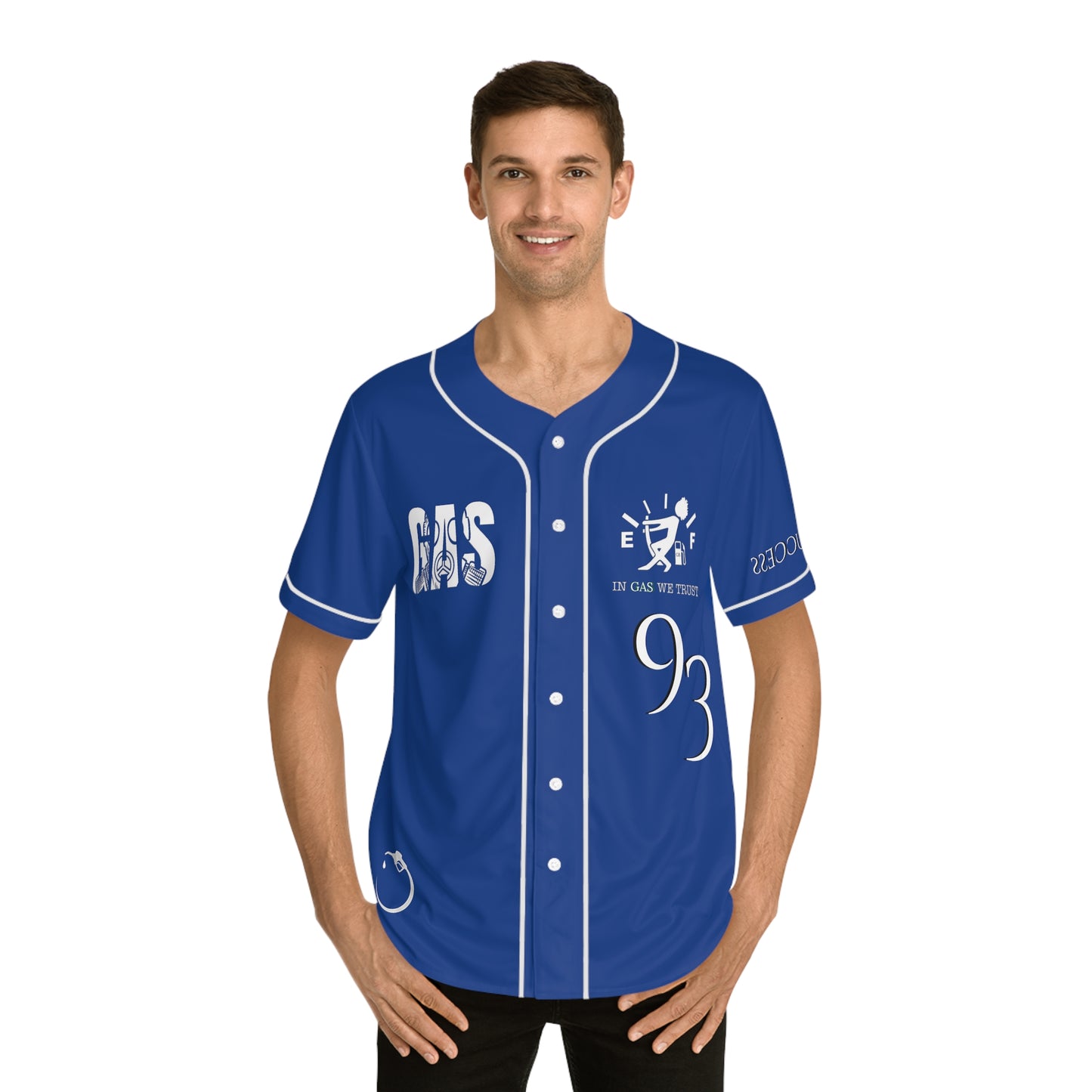 MLB Royal Premium Blue Customizable Baseball Jersey