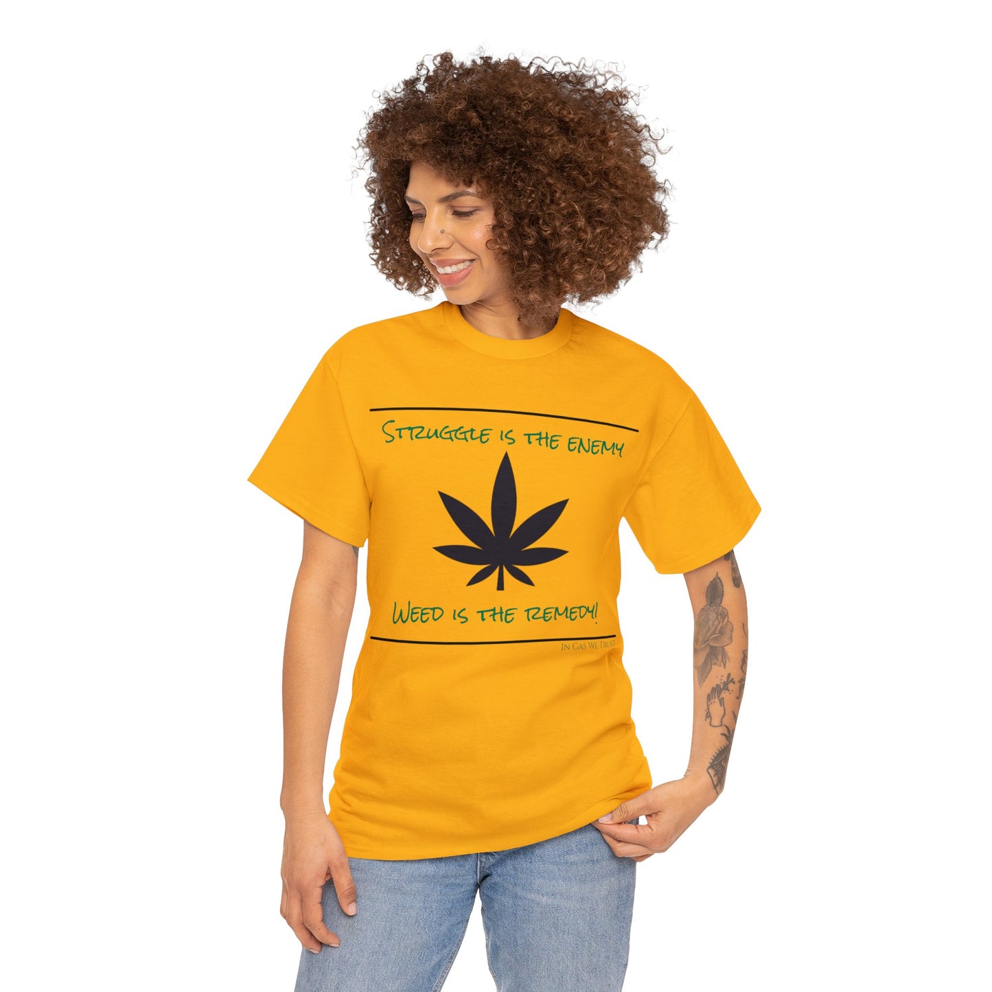 Weed is the Remedy Classic Gas T-shirt