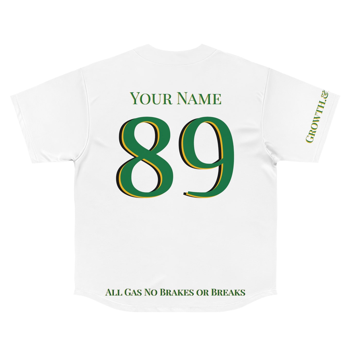 Away Cool Runnings Customizable MLB Jersey Jamaican Color Baseball Uniform