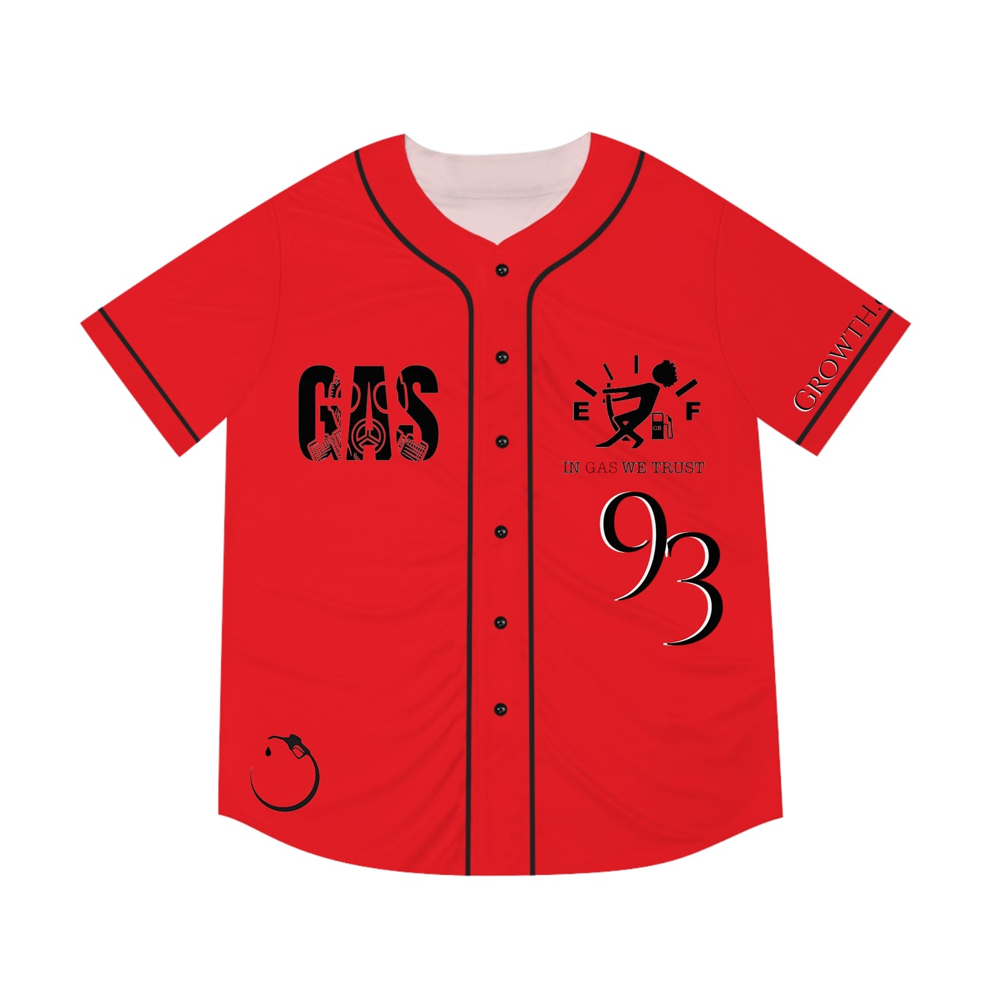 MLB Uniform Bloody Red Customizable Baseball Jersey