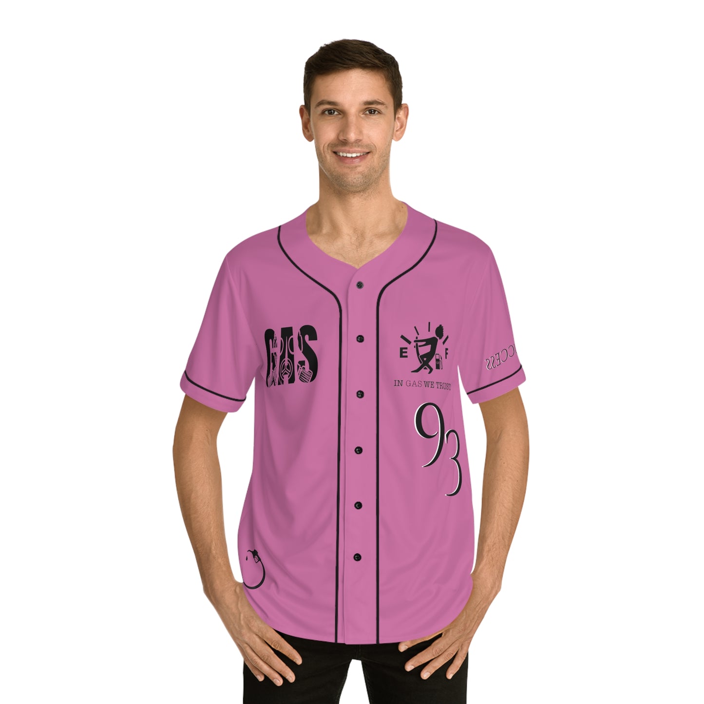 MLB Breast Cancer Awareness Harlem Pink Customizable Baseball Jersey