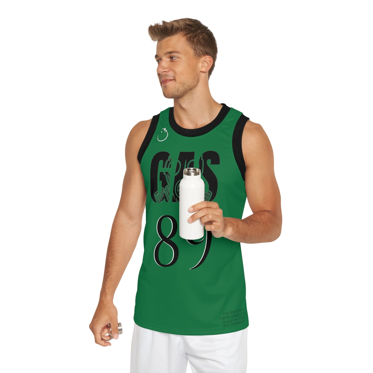 Celtics Green and Black flavored Gas Bros Unisex Basketball Jersey