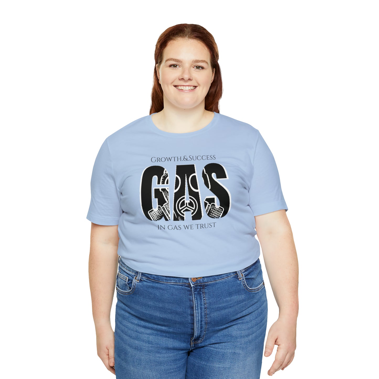 Classic Original Unisex Short Sleeve Gas Tee - Black print