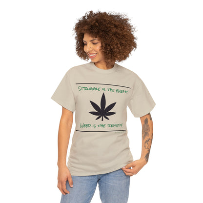 Weed is the Remedy Classic Gas T-shirt