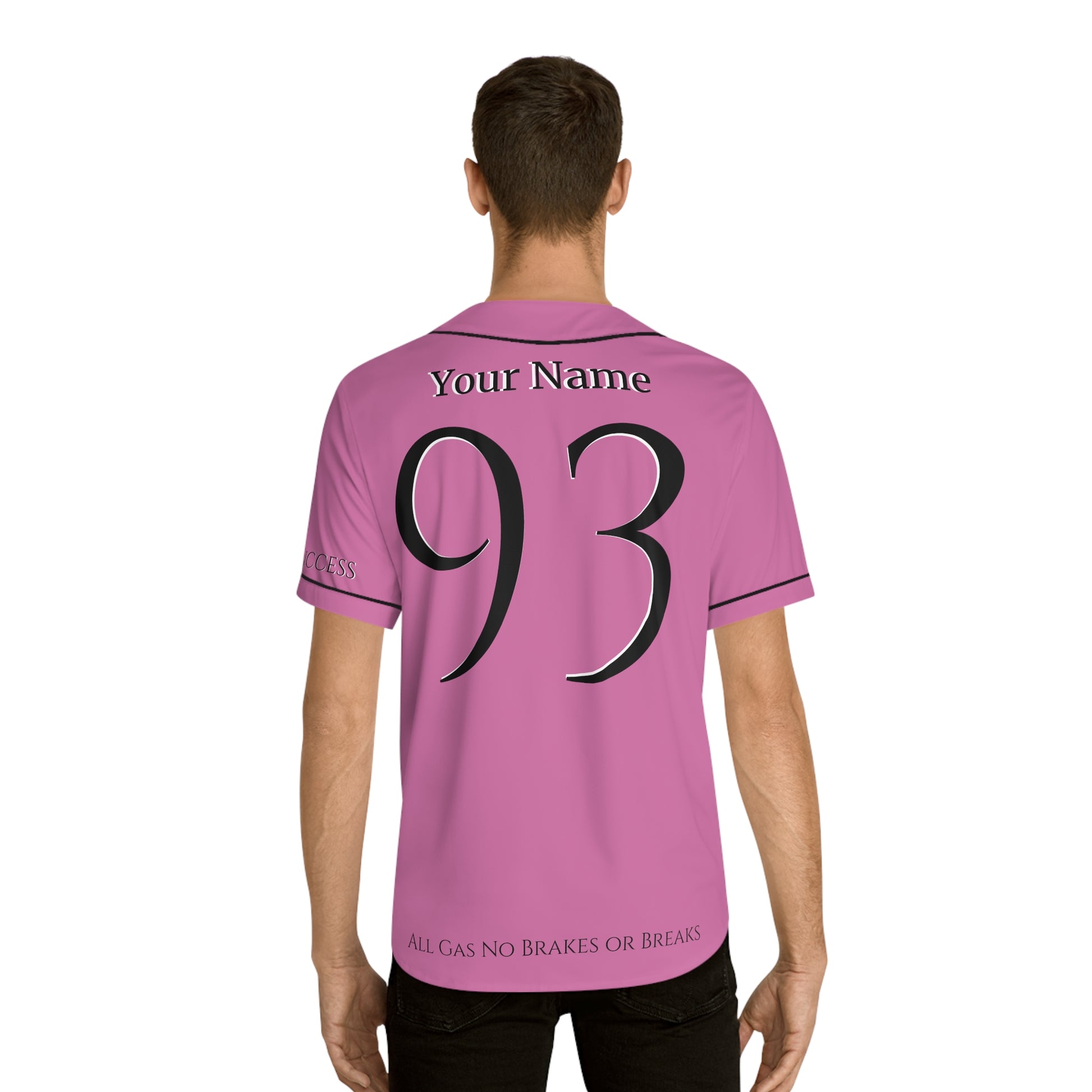 MLB Breast Cancer Awareness Harlem Pink Customizable Baseball Jersey – Gas  Trend