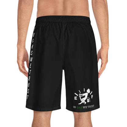 Black GAS Gym Trunks