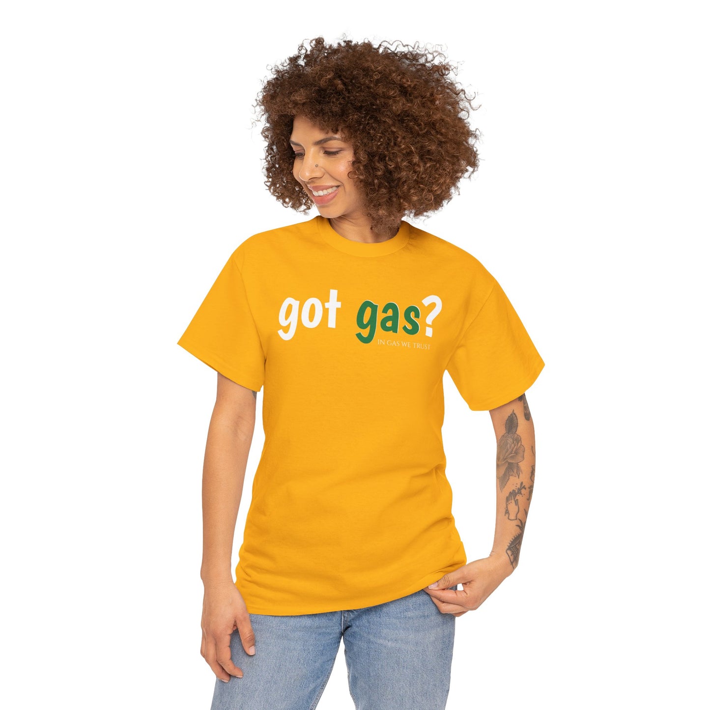 Got Gas? Unisex Heavy Cotton Tee