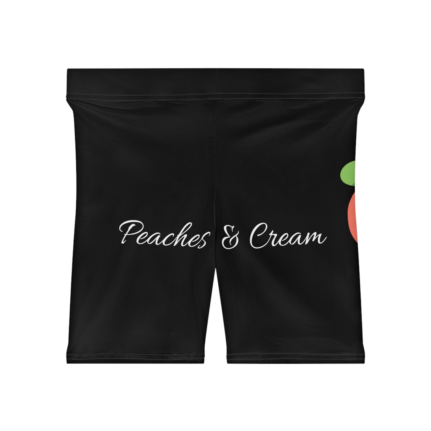 Peaches & Cream Women's Biker Shorts