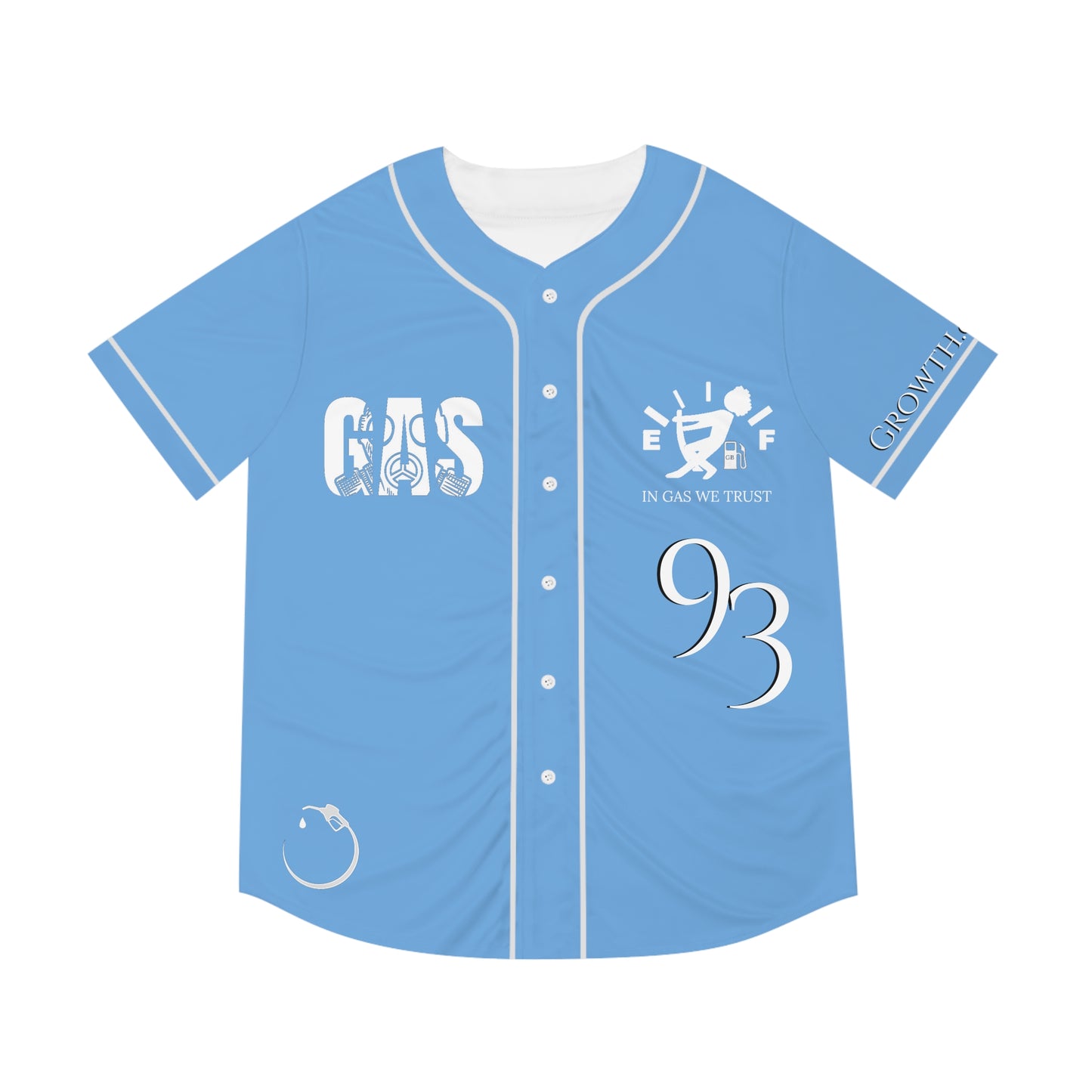 MLB Sky High Carolina Blue Custom Baseball Jersey