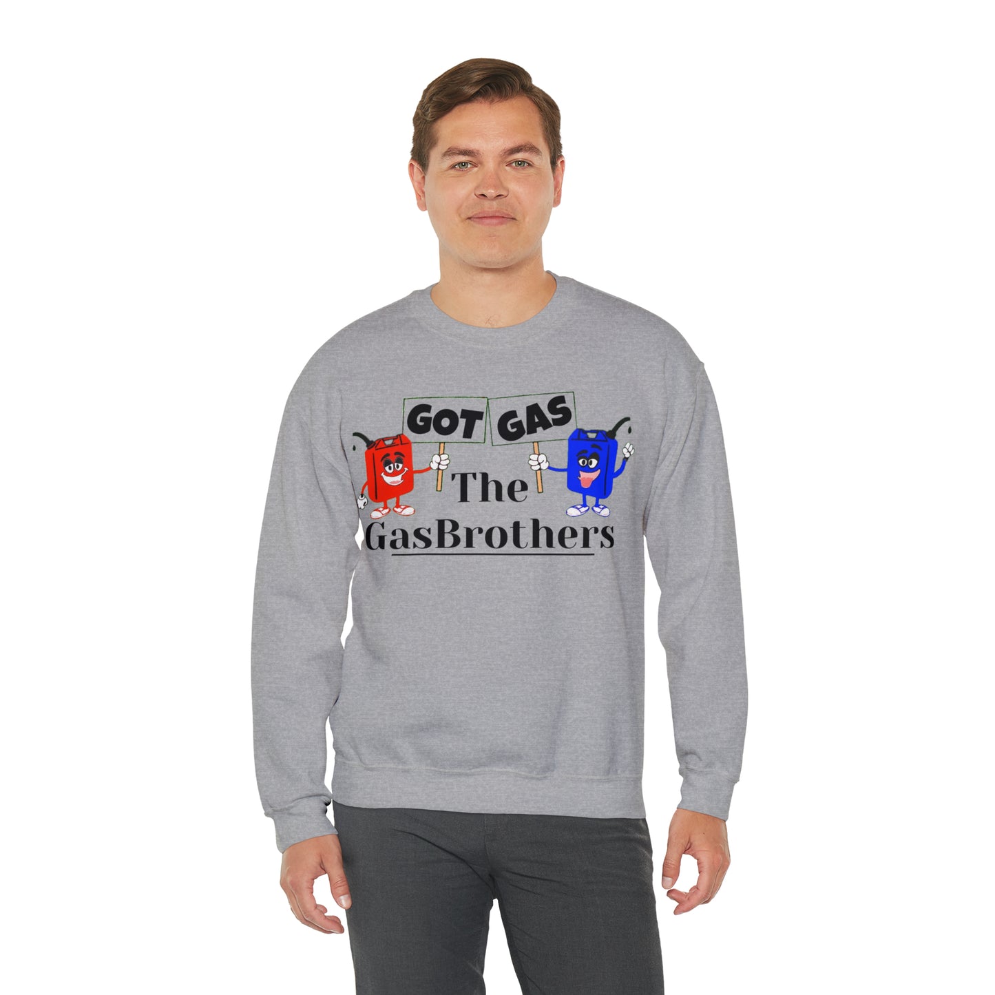 Unisex Gas Bros Heavy Blend Crewneck Sweatshirt