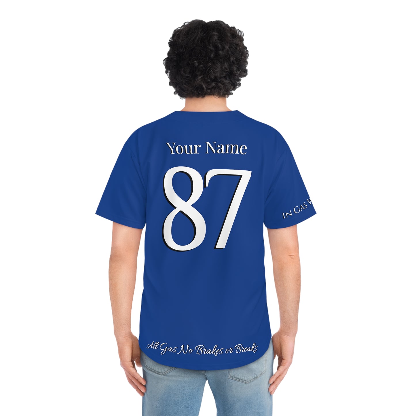 Mountain Blue Jays MLB Custom Baseball Jersey