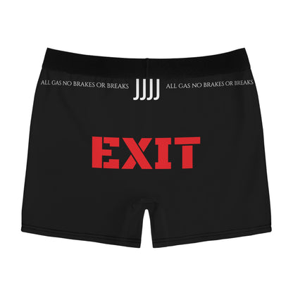 Men's Ride or Die Black Boxer Briefs