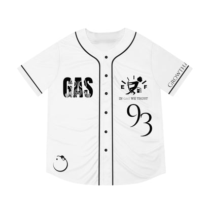 MLB White Gas Brothers Baseball Jersey