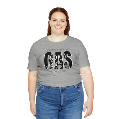 Classic Original Unisex Short Sleeve Gas Tee - Black print