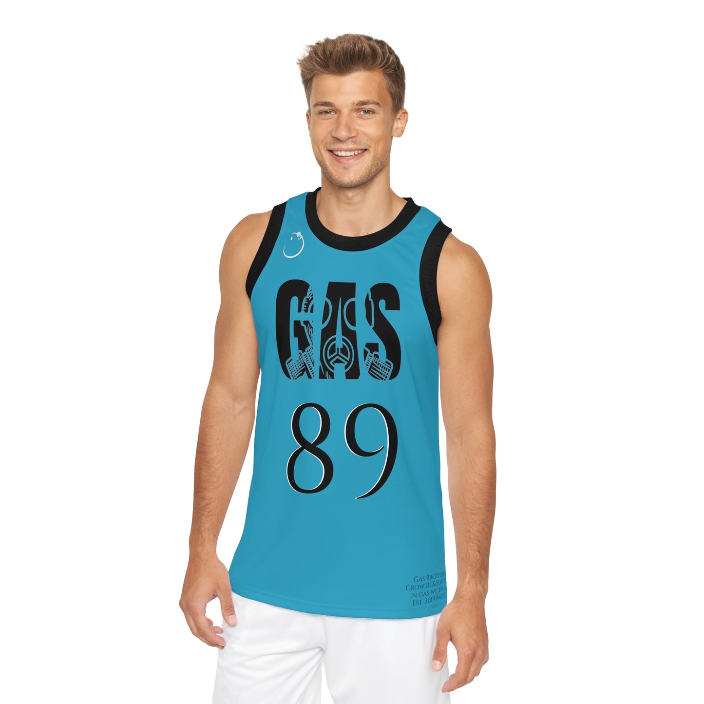 Charlotte Hornets Gas Bros Unisex Basketball Jersey