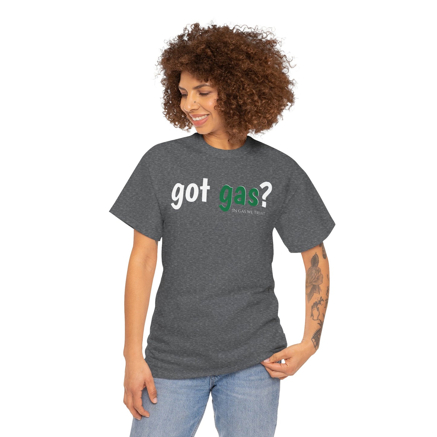 Got Gas? Unisex Heavy Cotton Tee